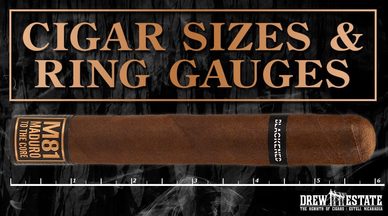 Cigar Sizes, Shapes, & Ring Gauges