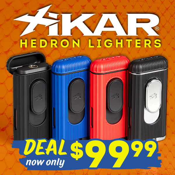 The Xikar Hedron is one of the most innovative lighters!
