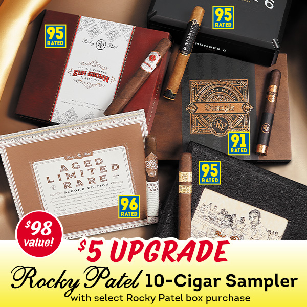 Rocky Patel 10-Cigar Sampler just $5!