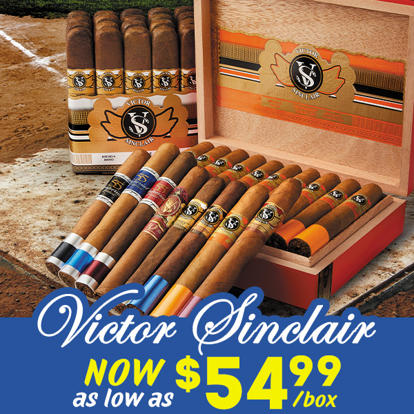 Victor Sinclair boxes as low as $54.99!