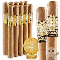 5 Vegas Gold Churchill 10-Pack Handmade Cigars