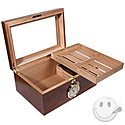 Bally II Glass-Top Humidor