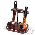 Mahogany Pipe Stands