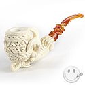 Servi Meerschaum Signature Series Back Claw Pipe
