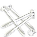 Silver Pipe Nails