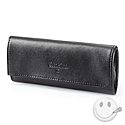 Vinyl Pipe Tobacco Rollup Pouch - Black