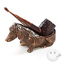 Basset Hound Single Pipe Stand