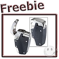 Free Carbon Fiber Jet Torch Lighter