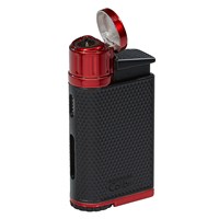 Colibri Evo Lighter - Red/Black  Red and Black