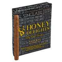 Honey Delights Cigarillo - Natural (Cigarillos) (5.0"x32) Pack of 20