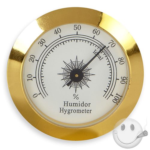 Cigar Digital & Analogy Hygrometer - High Precision Adjustable Digital  LCD-Monitor Hygrometer Thermometer for Cigar Humidor | Box | Cabinet | Jars  