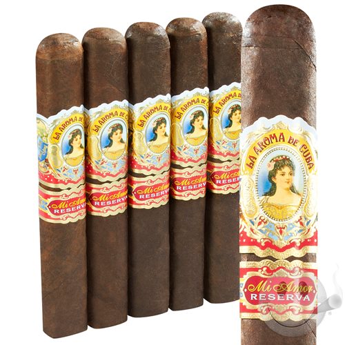 La Aroma de Cuba Mi Amor Reserva Maximo (Robusto) (5.5"x54) Pack of 5