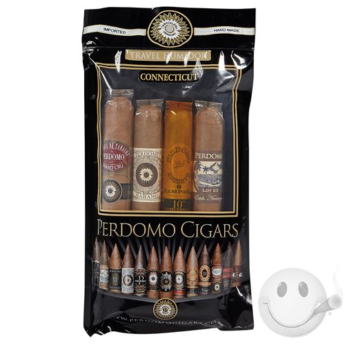 Perdomo Humidified Sampler - Connecticut  4 Cigars
