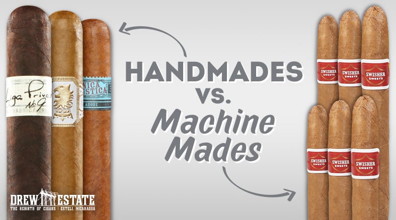 Handmade Cigars and Machine Made Cigars