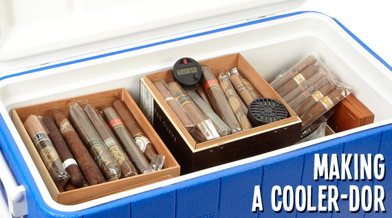 Making a Cooler-dor - Cigars