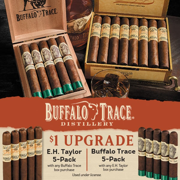 5-Packs of Buffalo Trace and E.H. Taylor for $1!