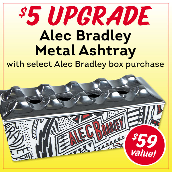 Score an Alec Bradley Metal Ashtray for just $5!
