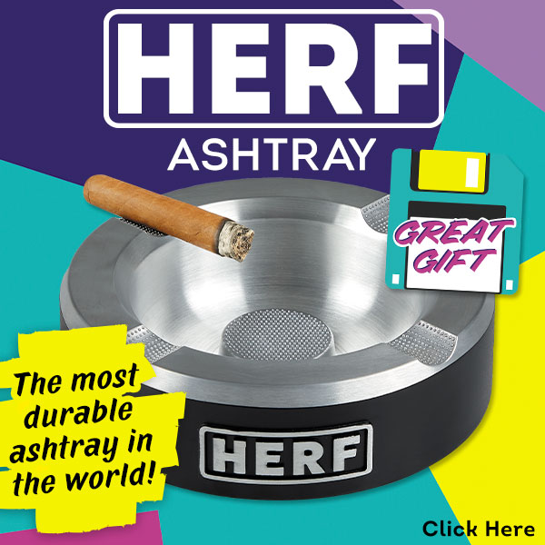 Durable and rugged. This is the last ashtray you'll ever buy!