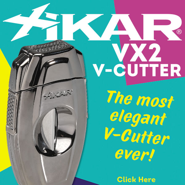 Get the perfect cut every time with the Xikar VX2 V-Cutter!