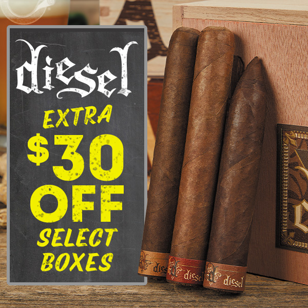 SCORE an extra $30 OFF select Diesel boxes!