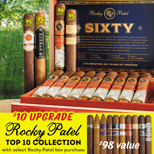 Rocky Patel Top 10 Collection for only $10!