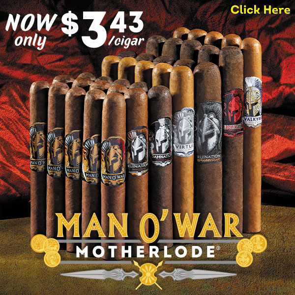 Score the Man O' War Motherlode for just $3.43/cigar!