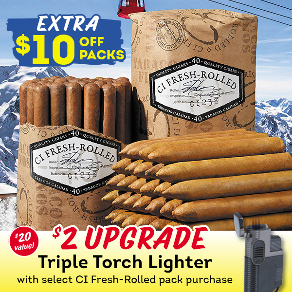 Grab a Triple Torch Lighter for $2 more!