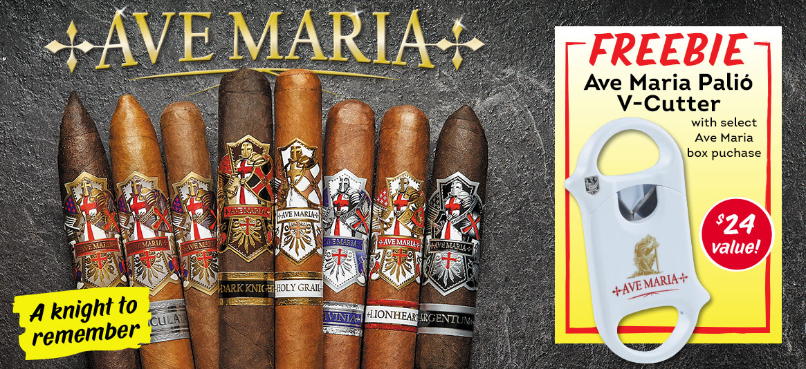 SCORE an Ave Maria Palio V-Cutter for FREE!