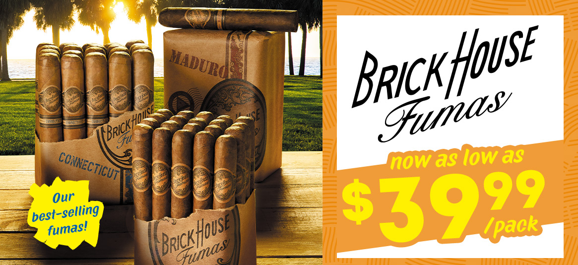 Brick House Fumas bundles for as low as $39.99!