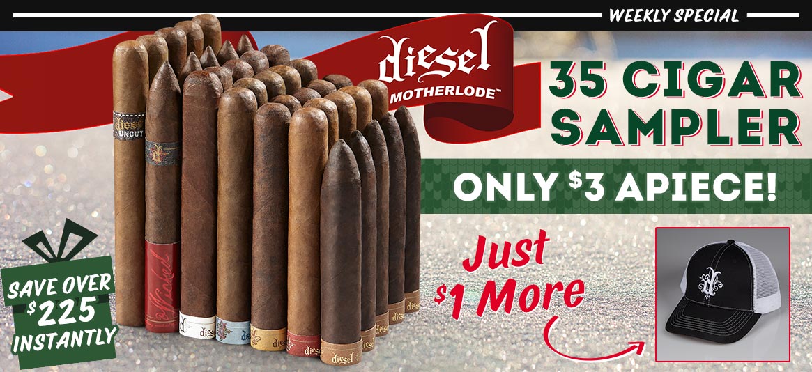 Save $225 instantly with the Diesel Motherlode!