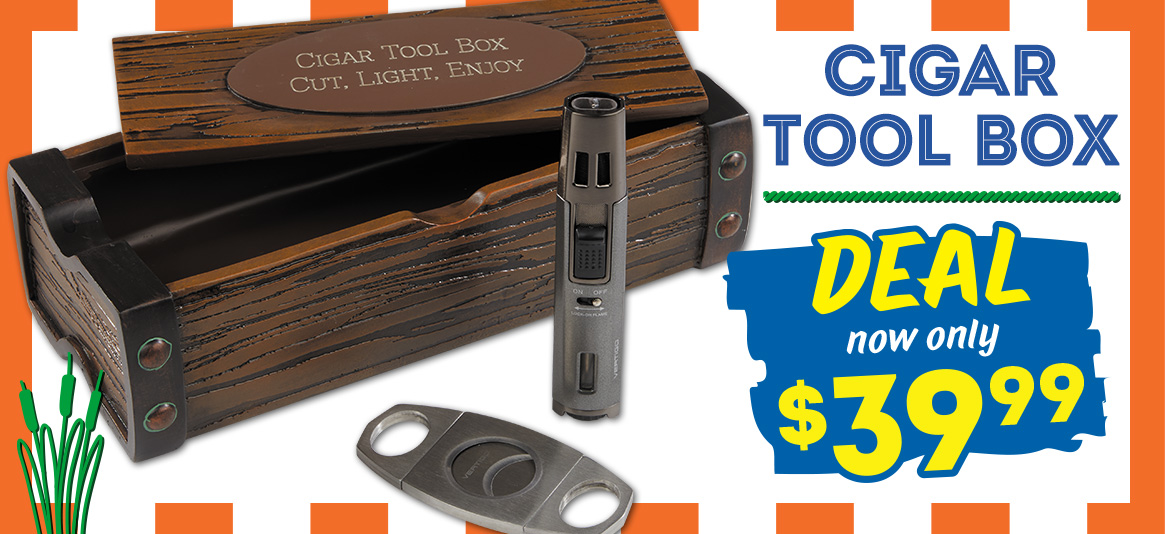 SCORE the Cigar Tool Box on sale now!