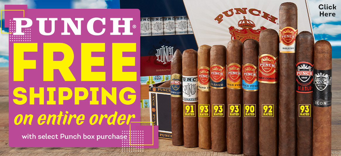 For a limited time only, receive FREE CI SHIPPING on your entire order with select Punch box purchases!