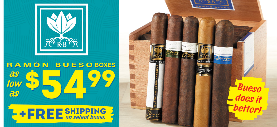 Ramon Bueso boxes starting as low as $54.99 along with FREE SHIPPING with select box purchase!