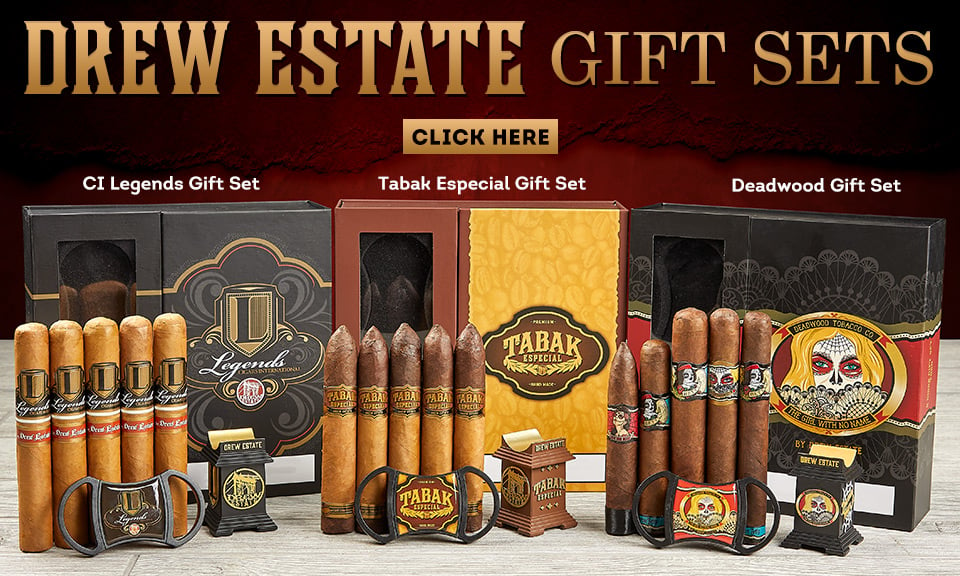 Drew Estate Cigar gift sets main Banner