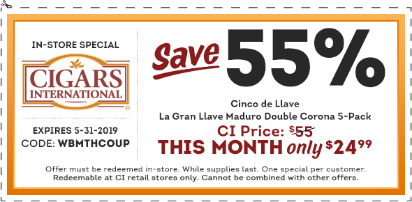 Monthly In-Store Special - Cigars International Monthly In-Store Special - Cigars International