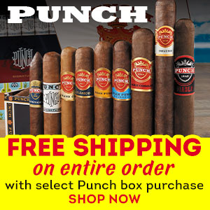 Score Free CI Shipping on your entire order with select Punch box purchases!