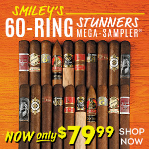 Smiley's 60-Ring Stunners Mega-Sampler only $79.99!