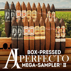 Check out the AJ Box-Pressed Perfecto Mega-Sampler II for 20 limited edition beauties you won't want to miss!