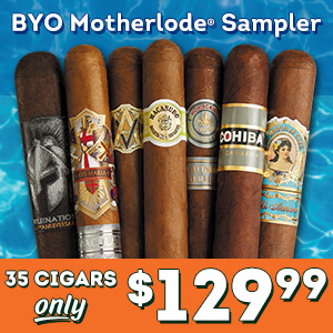Check out the BYO Motherlode Sampler at Cigars International!