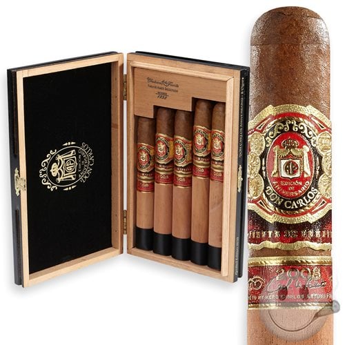Don Carlos Edicion de Anniversario 5-Cigar Assortment Cigar Samplers
