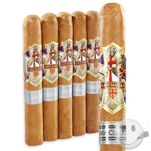Ave Maria Immaculata Robusto (5.0"x52) Pack of 5