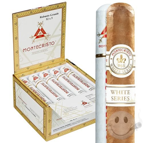 Montecristo White Label Robusto Grande Tube (5.0"x52) Box of 15
