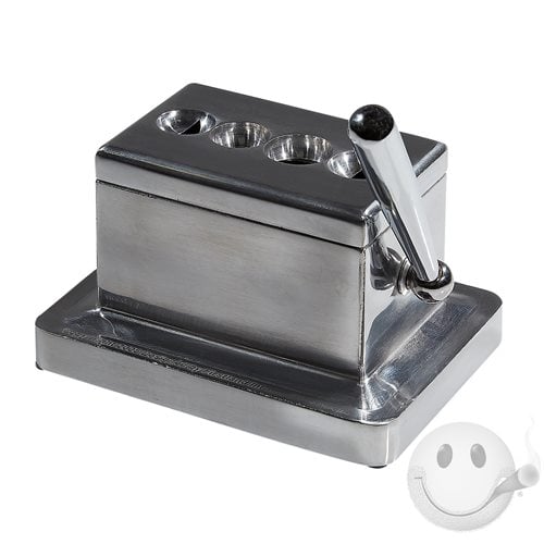 Quad Tabletop 60-Ring Gauge Cutter  Silver