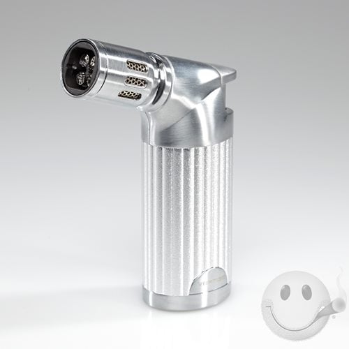 Vertigo Champ QUAD Lighter - Platinum  Silver