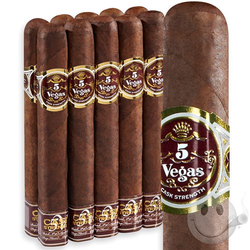 5 Vegas Cask-Strength Toro 10-Pack Handmade Cigars