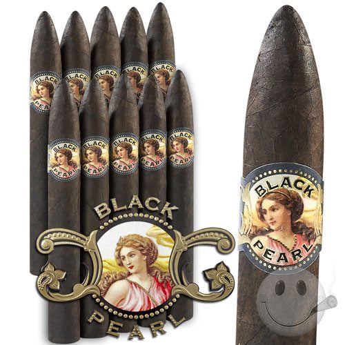 La Perla Habana Black Pearl Belicoso 10pk Handmade Cigars