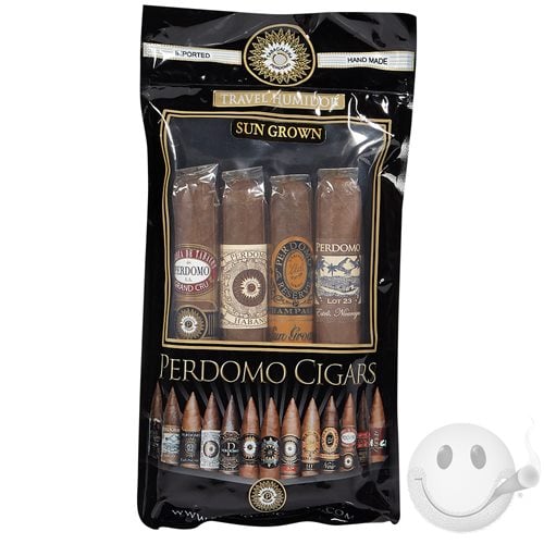 Perdomo 4-Pack Humidified Sampler - Sun Grown Cigar Samplers