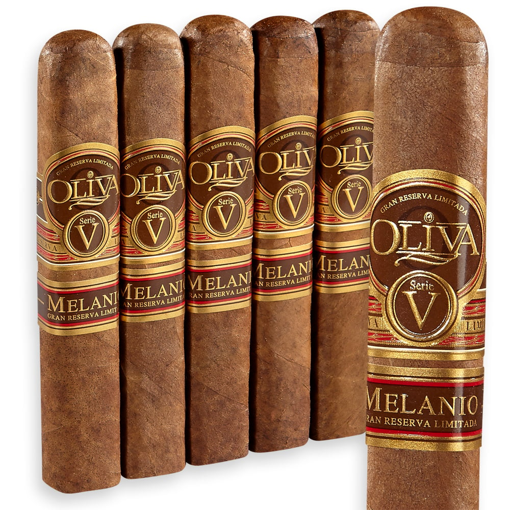 Oliva Serie V Melanio Robusto (5.0"x52) Pack of 5