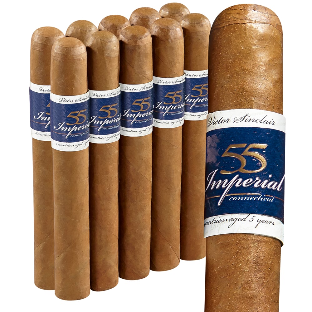 Victor Sinclair Serie '55' Imperial Connecticut Robusto (5.5"x52) Pack of 10