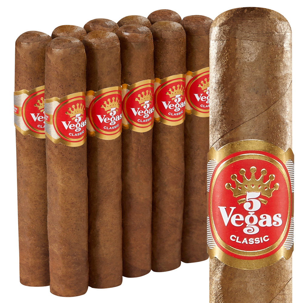 5 Vegas Classic Robusto (5.0"x50) Pack of 10